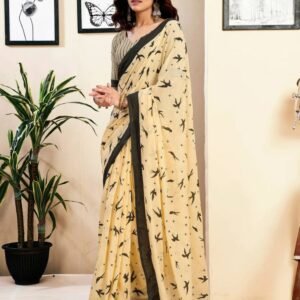 Ready To Wear Cream Pure Cotton